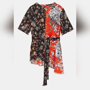 Zara Patterned Top
